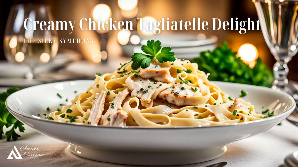 Creamy Chicken Tagliatelle Delight by Amazy Cooking - COS.TV