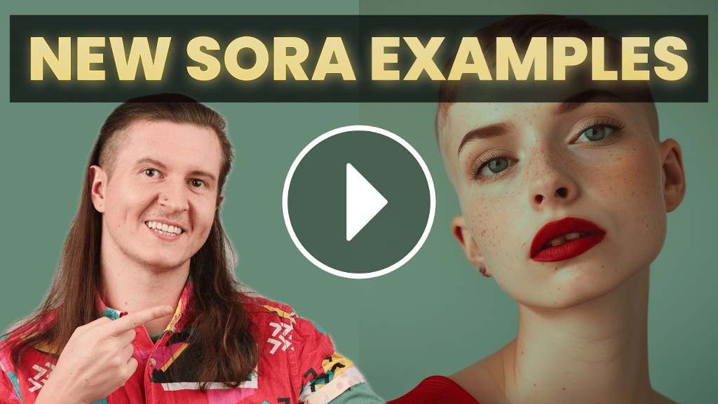 New sora examples are epic generate audio video together cos tv
