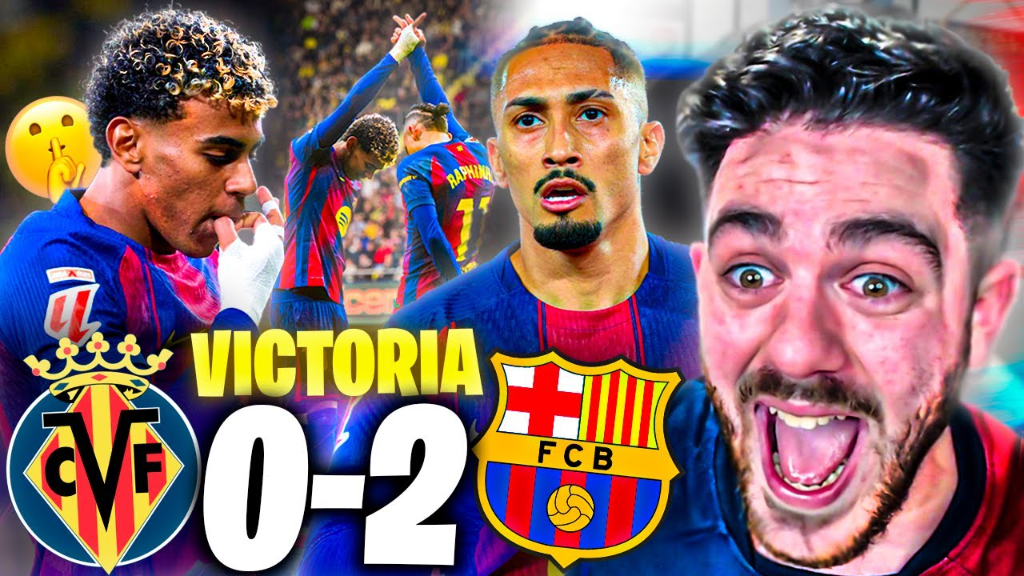 EL BARÇA GANA 0-2 al VILLARREAL ¡CAMPEONES DE INVIERNO y LÍDERES ...
