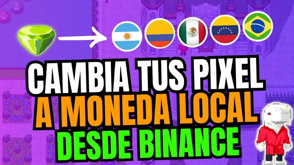 como cambiar pixel desde binance a moneda local |... Como Cambiar PIXEL desde BINANCE a moneda local | Tutorial vender pixel ...