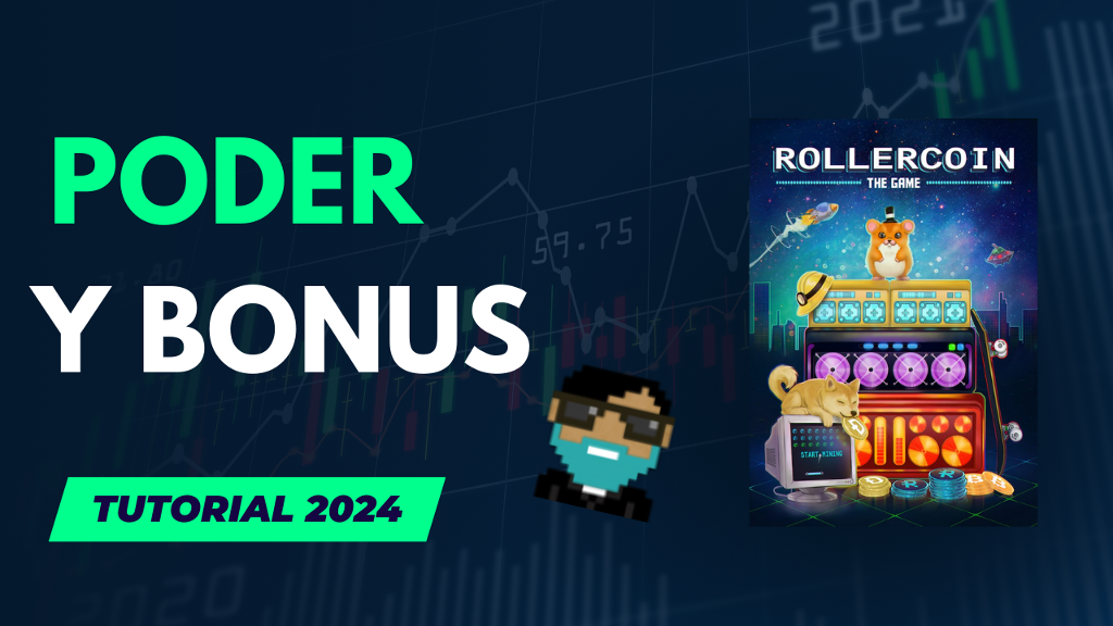 PODER Y BONUS TUTORIAL COMPLETO 2024 #rollercoin - COS.TV