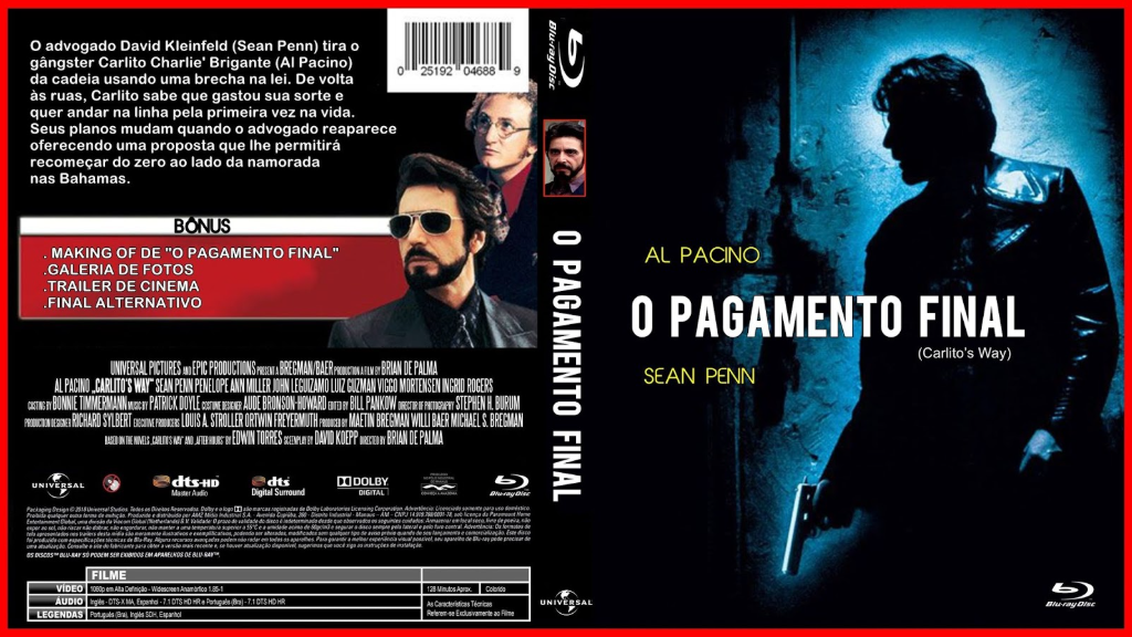 O PAGAMENTO FINAL (1993) Carlito´s Way com Al Pacino, Sean Penn e Luis Guzmán. #LelecoRj76 #shorts - COS.TV