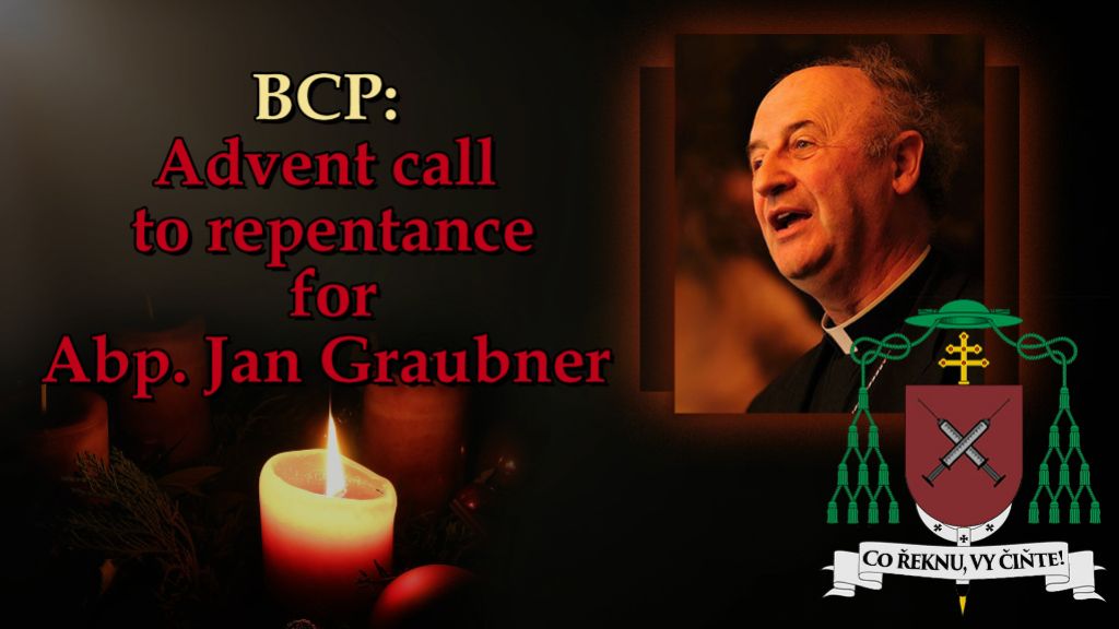 BCP: Advent call to repentance for Abp. Jan Graubner - COS.TV