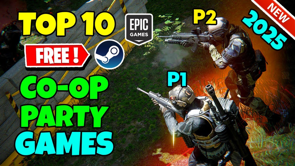 TOP 10 FREE Co-Op Party Games to Play with Friends - 2025 (Low-Specs ...