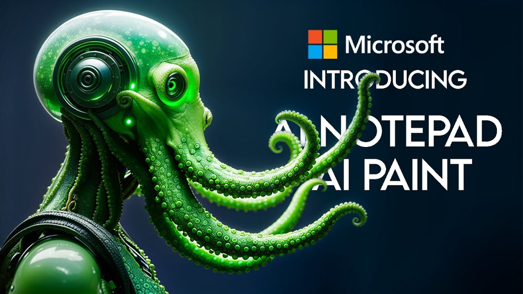 Notepad & Paint Are AI NOW - COS.TV