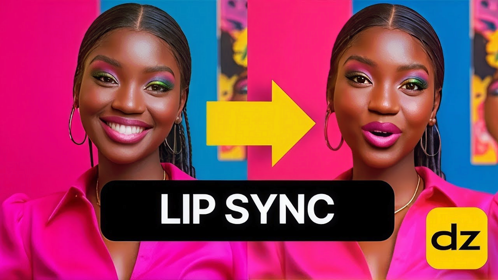 How to use AI Lip Sync in Dzine Tutorial - COS.TV