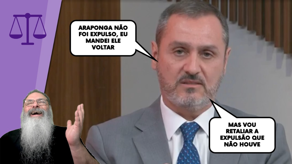 ANDREI RODRIGUEZ está BATENDO CABEÇA com ELE MESMO DIZ que RETALIOU a EXPULSÃO que NÃO HOUVE - COS.TV