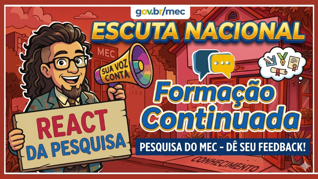 Fiz a Escuta Nacional do MEC e Tenho CRÍTICAS! (Prazo Final: 21 de Abril ⚠️) | REACT - COS.TV