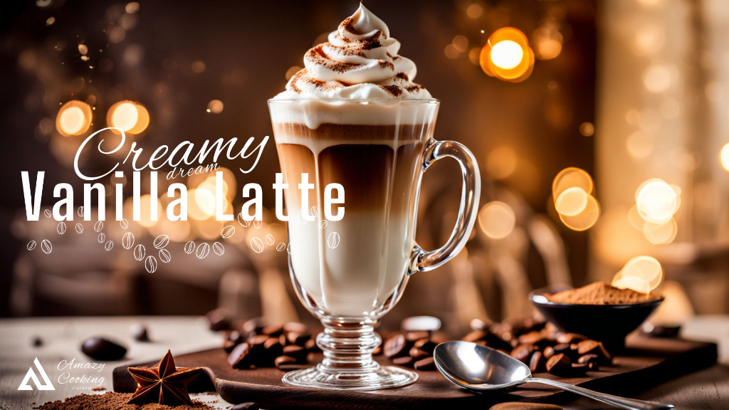 Creamy Vanilla Dream Latte by Amazy Cooking - COS.TV