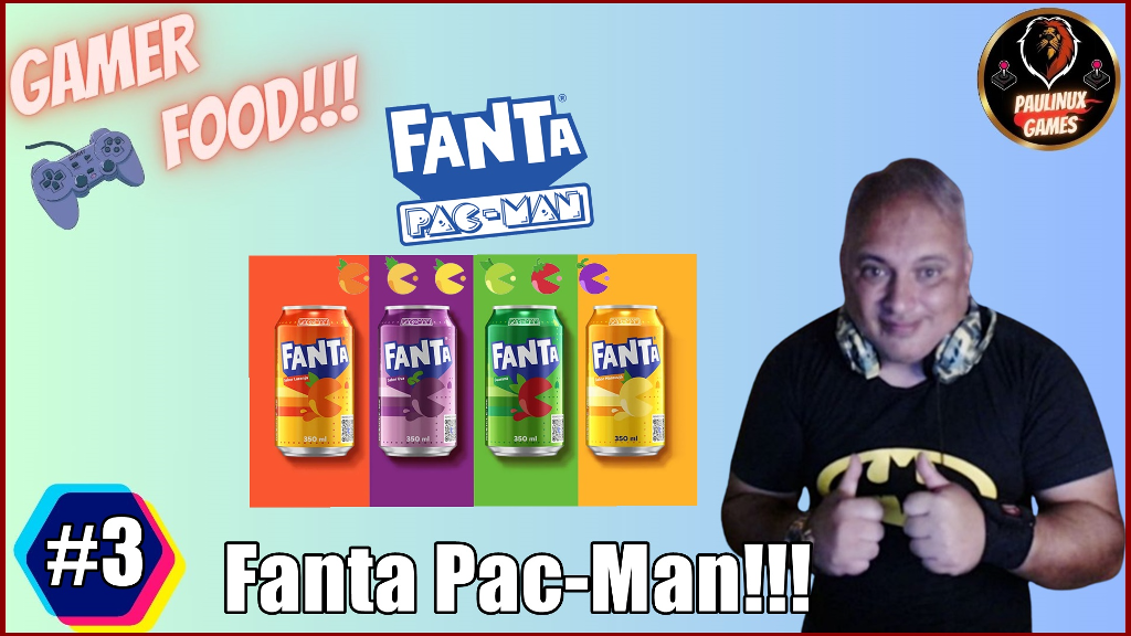 Pac Cos Gamer Food!!! #3 - Fanta Pac-Man!!! - COS.TV