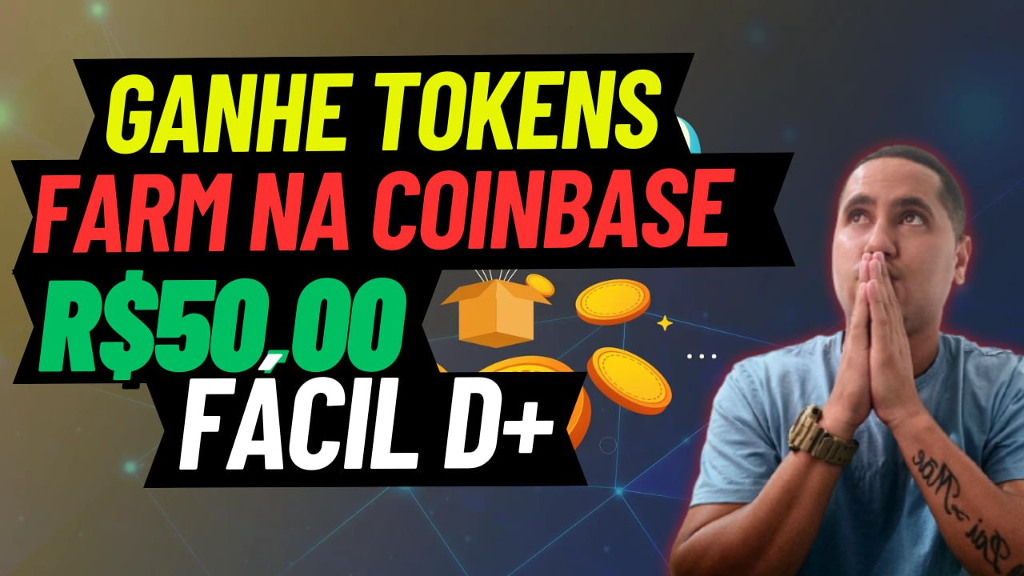 GANHE TOKENS FARM NA COINBASE - COS.TV