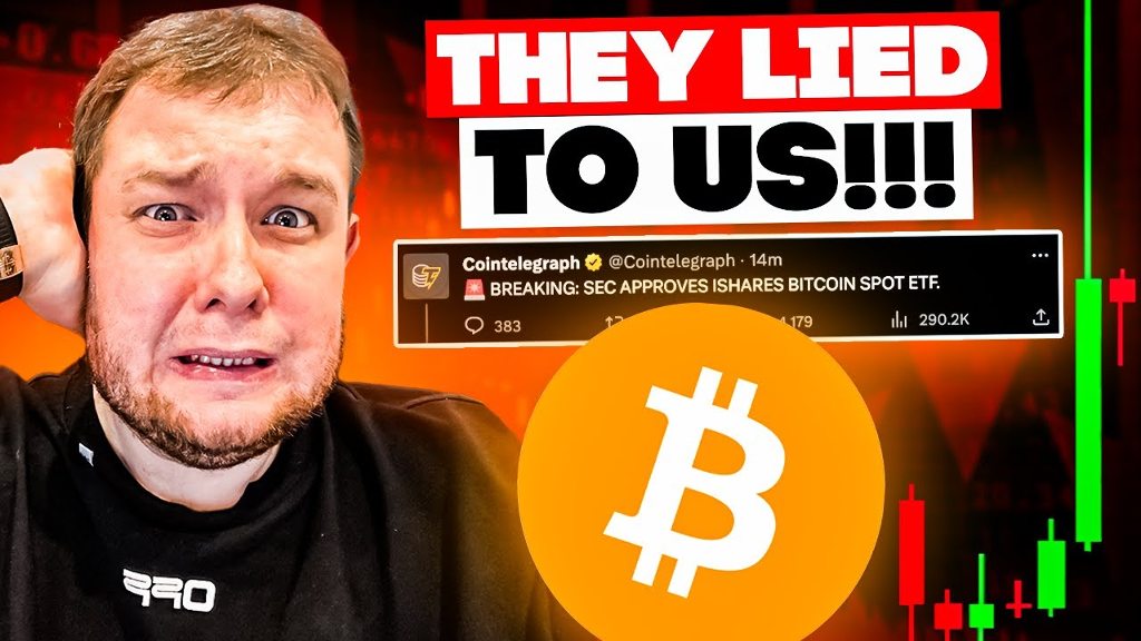 THEY LIED TO US Bitcoin ETF Wasn’t Priced In!!!!!!!!!! COS.TV