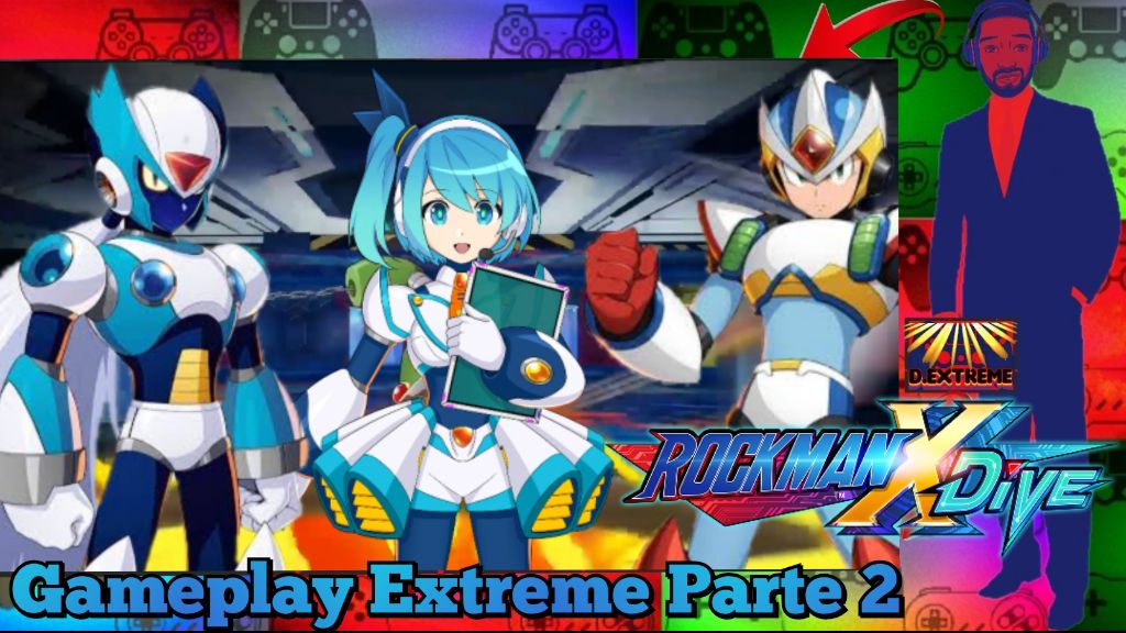 Megaman X Dive Gameplay Extreme Parte 2 COSCriador5 COS.TV