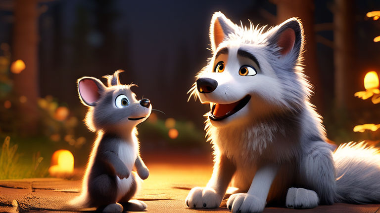 Rat Wolves The Wolf and The Rat.mp4 || Animated Inspirational Vides || Joyful ...