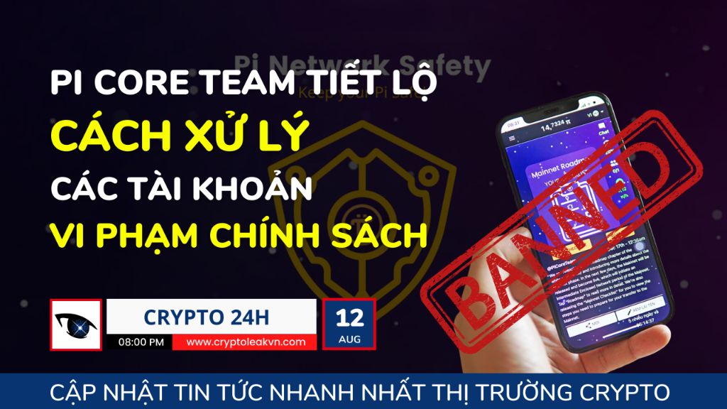 [Crypto 24h] - Pi Core Team Tiết Lộ Cách Xử Lý Các Tài Khoản Vi Phạm ...