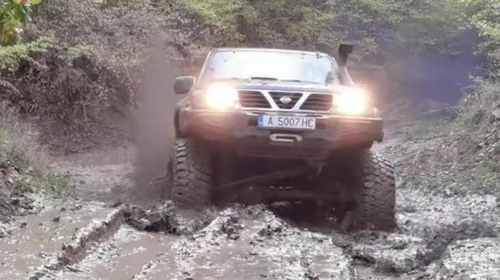😏💪 - Nissan Patrol Y61 RWD - COS.TV