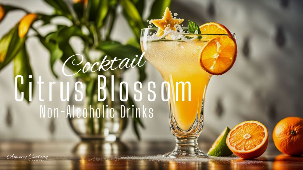 Citrus Blossom Cocktail by Amazy Cooking - COS.TV
