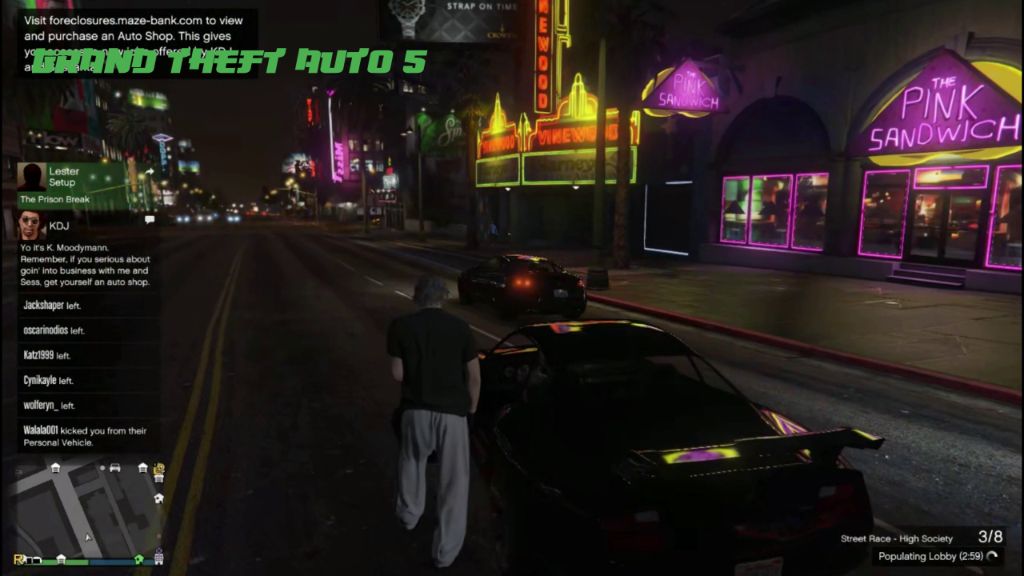 Grand Theft Auto V _ teste_ Noar Cloud wifi lenta