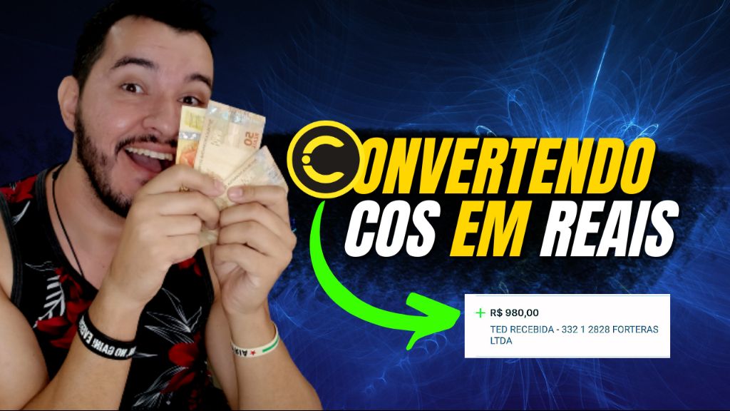  PASSO A PASSO COMO CONVERTER COS EM REAIS E SACAR PARA SUA CONTA COS TV
