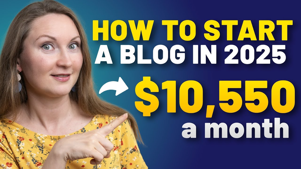How to Start a Blog and Make Money - $10k+Month in 2025 (Step-by-Step ...
