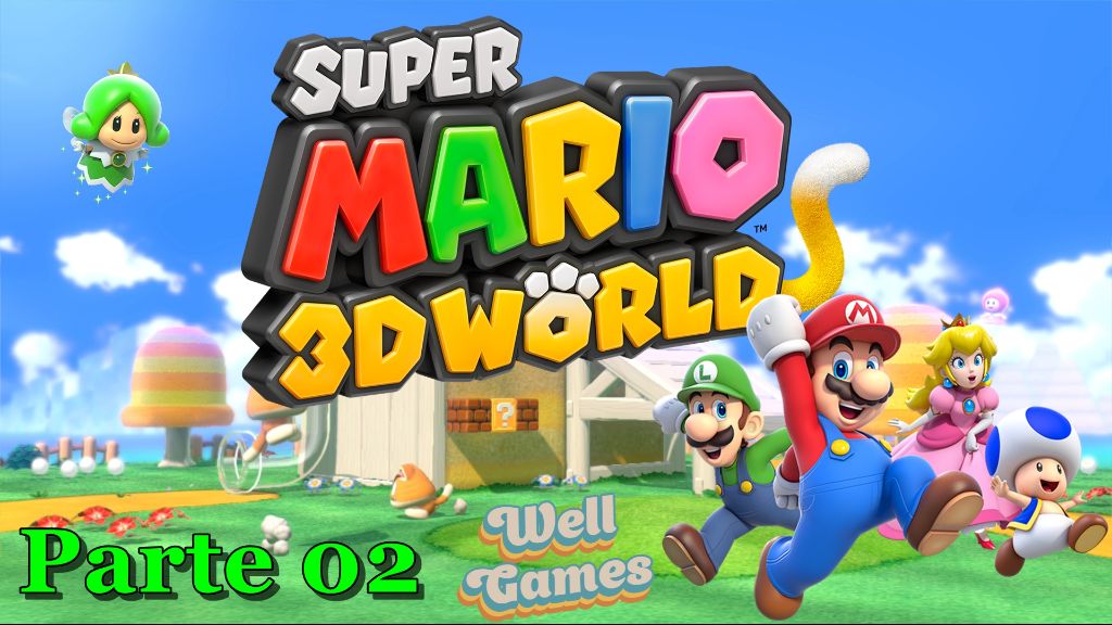 [DETONADO] SUPER MARIO 3D WORLD. Lets Run! #02 #wellgames - COS.TV