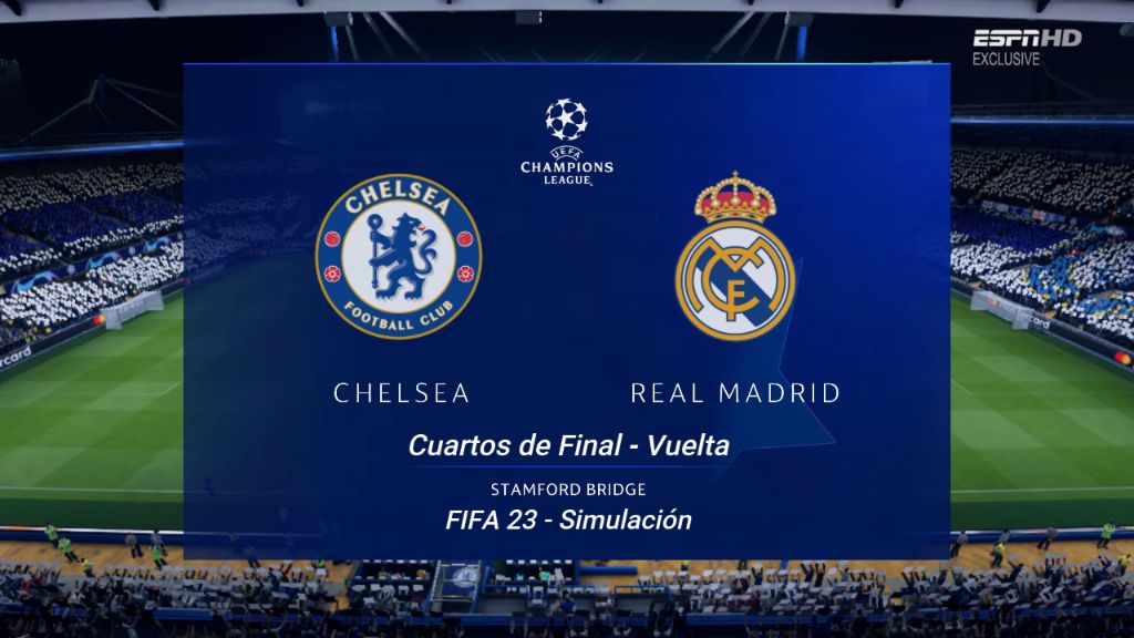 Chelsea vs Real Madrid | Cuartos de Final UEFA Champions League ...