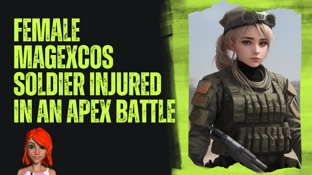 Female Magexcos Soldier Injured in an APEX Battle - COS.TV