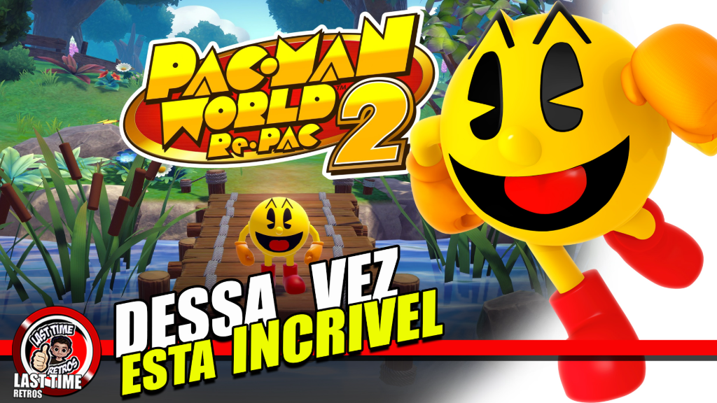 Pac Cos LANCAMENTO// A NAMCO TRAZ MUITA NOSTALGIA NESSE REMAKE //pac-man world ...